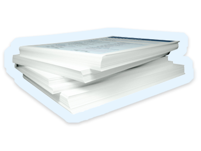 A pile of papers